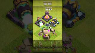 MAX Mountain Golem vs All Levels Cannon🔥😱 | BDGaming #shorts #coc #viral