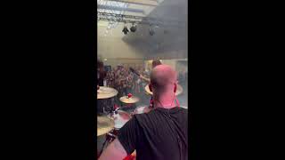 ÆoniK live @ Metal Festival 🇱🇺 2024 - drumcam