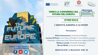 Other ideas: l’identità europea e lo sport