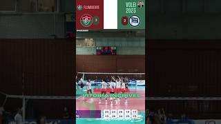 Meninas do Flu chegam a quinta vitória consecutiva! #shorts #fluminense #volei #feminino