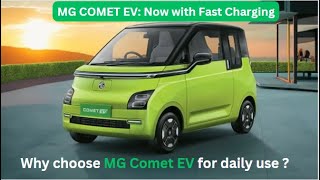 MG Comet EV: Now with fast charging || Range || Battery || Charging Time