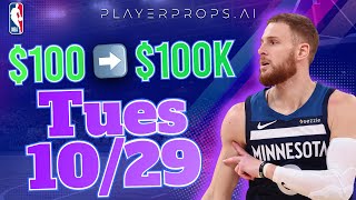 WINNING NBA Picks for Today's Games | Free Bets, Props & Predictions 10/29/24