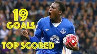 EPL Top Scored 2016/17 - Romelu Lukaku All 19 Goals