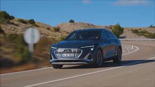 2020 Audi e-tron Sportback – electric goes Sportback drives and exterior interior