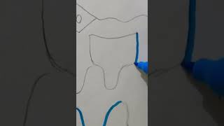 Minion Drawing!Drip Effect!(#shorts)