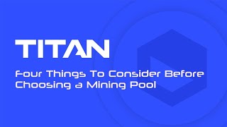 Four Things to Consider Before Choosing a Mining Pool!