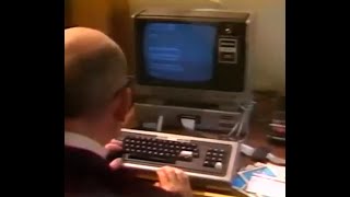 Using the internet in 1981 | "This is an experiment..."