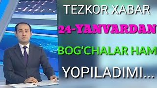 ТЕЗКОР 24-ЯНВАР ДАН БОГЧАЛАР ХАМ ОНЛАЙН БУЛАДИМИ? БОГЧАДА БОЛАСИ БОРЛАРГА ТАРКАТИНГ!/