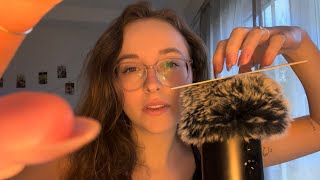 ASMR energy rain (plucking, tapping, scratching)