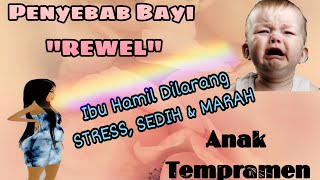 Dampak Psikologi ibu Pada Janin - Ibu hamil dilarang Sedih, Marah & Stress