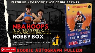 HOOPS Hobby Box NBA Basketball 2022-23 rookie class first release! PANINI New Product