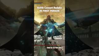 No-Hit Consort Radahn in FIRST PERSON | Elden Ring DLC