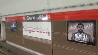 Chicago CTA Grand Station 12/29/13