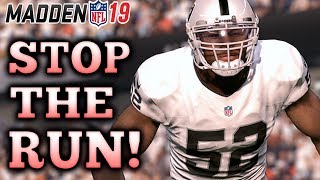 How To STOP The Run In Madden 19! | Madden 19 Run Defense