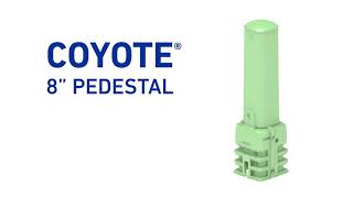 COYOTE® 8" Pedestal - Feature Focus