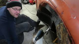 welding inner front wing classic beetle