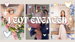 VLOG: My Engagement Week | knitting, crochet + all the emotions 💍 🎞️