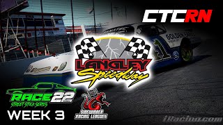 iRacing - SRL Race22.com Street Stock Series at Langley Speedway! (Week 3)