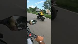 Duke200 par wheelie reaction🔥😱 #duke200 #bikerider #video #trending #ytshorts