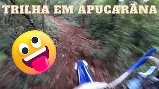 Trilha de moto em Apucarana