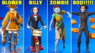 Legendary Dances & Emotes With Legendary Skins in Fortnite! (Saw Billy, Edward Scissorhands)