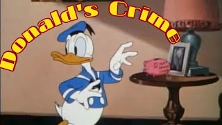 Disney cartoon|Donald's Crime|2Mpurevintage|American