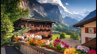 GRINDELWALD Switzerland🇨🇭Most Amazing Swiss Village In Early Falls  ! SWISS Valley