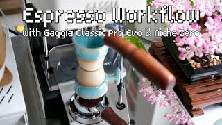 Espresso Workflow Bottomless Shot with the Niche Zero and Gaggia Classic Pro