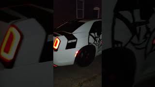 Reflective Red Chrysler 300 Hellcat #shorts