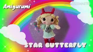 🌺 STAR Butterfly Amigurumi 🌟 paso a paso