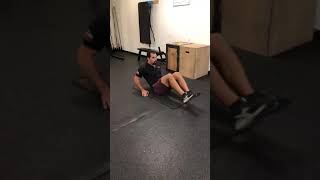 Modified Reverse Crunches on floor