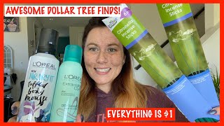 DOLLAR TREE HAUL & ANXIETY CHAT! | AMAZING $1 FIND! | NEW NAME BRAND HAIRCARE