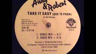 Anny & Robert - Take It Easy (Que Te Pasa) Miami Dance