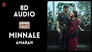 Minnale 8D Song | Amaran | GVP | Haricharan | Shweta Mohan | Sivakarthikeyan | Sai Pallavi