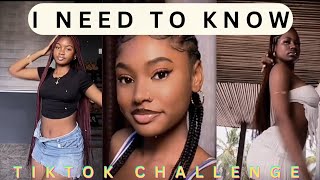 I need to Tiktok Challenge Compilation | Bheba Bheba | Amapiano