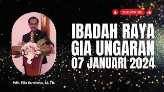 Live Streaming Ibadah Raya GIA Ungaran | 07 Januari 2024