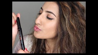 NEW BENEFIT THEY'RE REAL PUSH UP LINER PRODUCT REVIEW/DEMO! | AnchalMUA