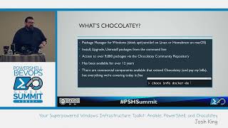 Your Superpowered Windows Infrastructure Toolkit: Ansible, PowerShell, and Chocolatey by Josh King