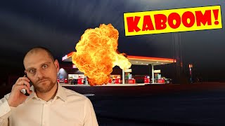 The Safety Flash : What makes a gas station go KABOOM! (HSE toolbox talk)