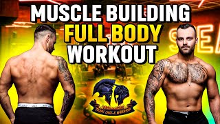 30 Min FULL BODY DUMBBELL WORKOUT at Home | Muscle Building