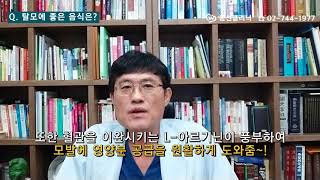 탈모에 좋은 음식은?