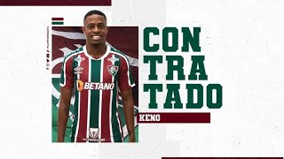 Fluminense anunciou oficialmente a contratação do atacante keno