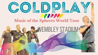 Coldplay Music of the Spheres World Tour UK Wembley Stadium