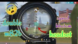 double m82b+16 kills 🎯 sport gameplay 1v4 gameplay video🎯 😨 very  dangerous