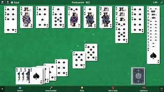 Microsoft Spider Solitaire Speedrun | Easy 2:30