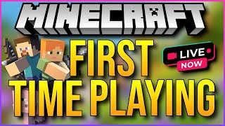 Playing Minecraft For The First Time!