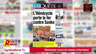 🔴 Revue de Presse (wolof) syndicalisme.net Lundi 01 Juillet 2024