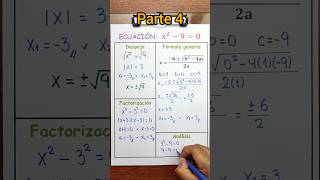 Análisis, ecuación cuadrática. 🤠✌️ #ingedarwin #matemática