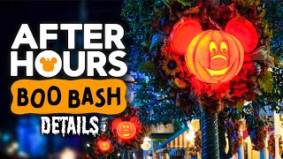 NEW Disney After Hours Boo Bash Details at Magic Kingdom | Is it Worth $200?