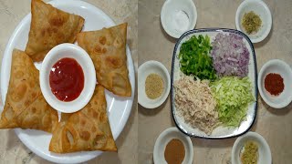 Chicken & Vegetable Samosa | Ramadan Special Samosa filling Recipe | Style Of Best Khana